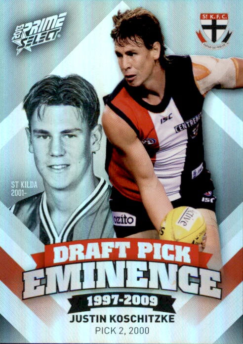 Justin Koschitzke, Draft Pick Eminence, 2013 Select AFL Prime