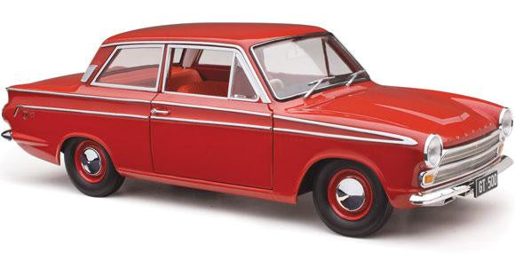 Classic Carlectables Ford Cortina GT 500, 1:18 Scale Diecast Vehicle