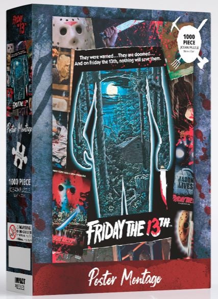Friday the 13th, Impact 1000 Piece Jigsaw Puzzle