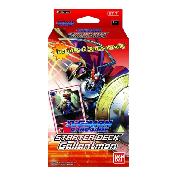 Digimon Card Game Series 06 Starter Deck ST-7 Gallantmon