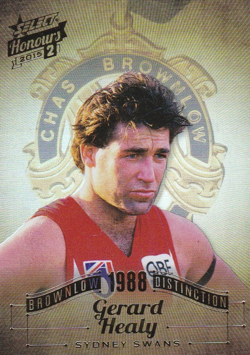 Gerard Healy, Brownlow Distinction, 2015 Select AFL Honours 2