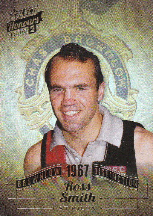 Ross Smith, Brownlow Distinction, 2015 Select AFL Honours 2