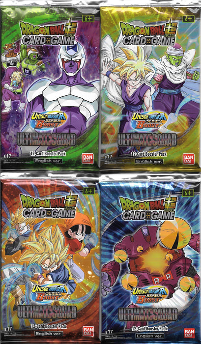 Dragon Ball Super Card Game Series Boost Ultimate Squad UW8 Booster Pack
