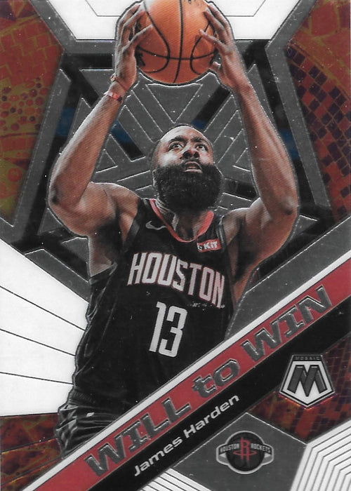 James Harden, Will to Win, 2019-20 Panini Mosaic Basketball NBA