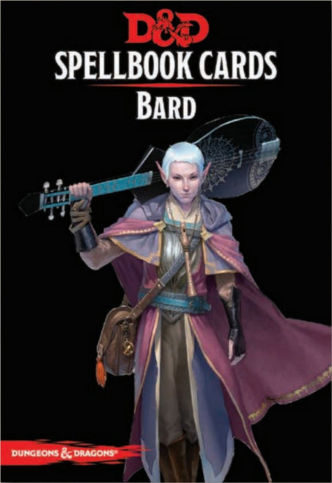 Dungeons & Dragons D&D Spellbook Cards Bard Deck (110 Cards) Revised 2017 Edition