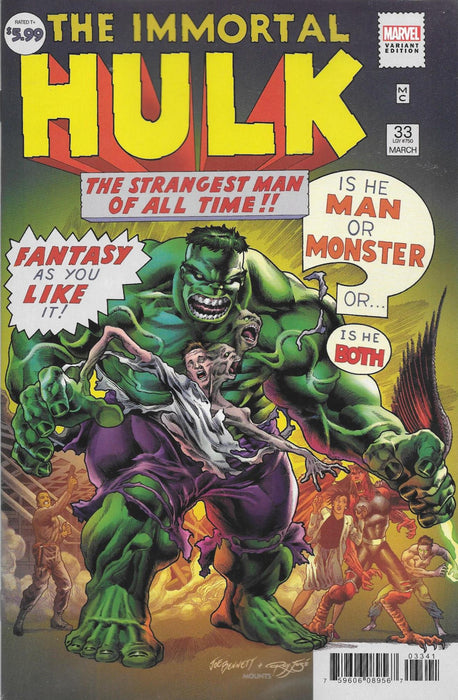 The Immortal Hulk #33 Variant Comic