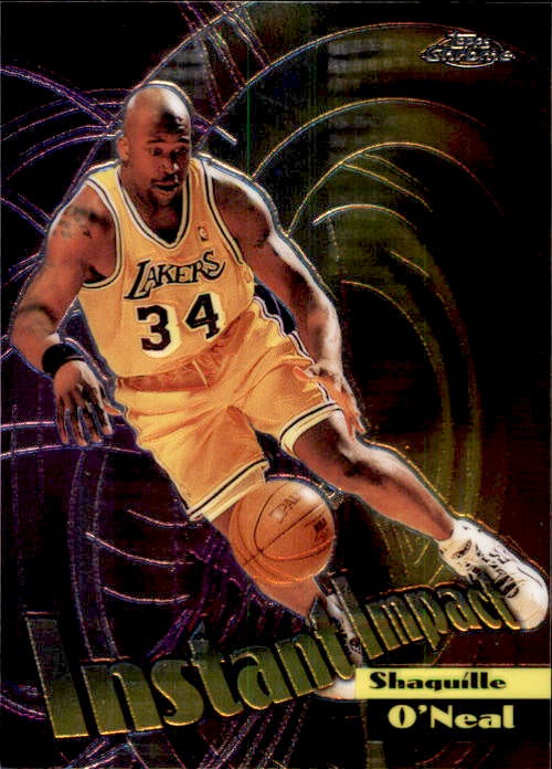 Shaquille O'Neal, Instant Impact, 1998-99 Topps Chrome Basketball NBA