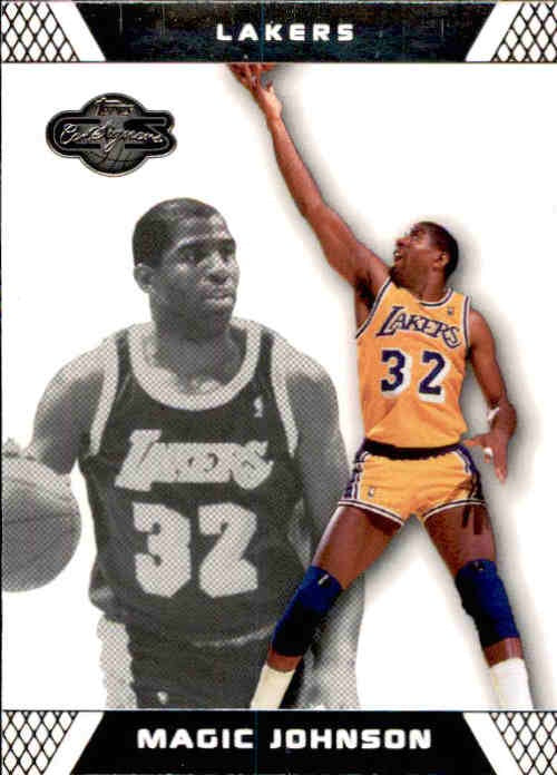 Magic Johnson, 2007-08 Topps Co-Signers Basketball NBA