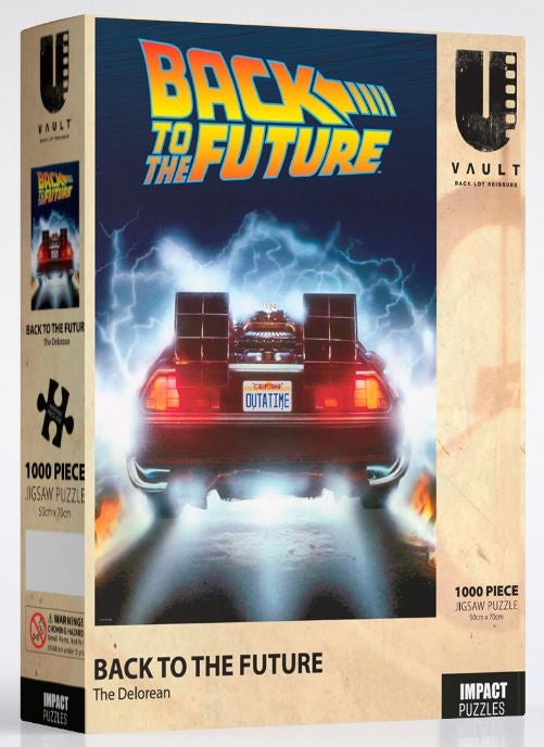 Back to the Future, The Delorean, Impact 1000 Piece Jigsaw Puzzle