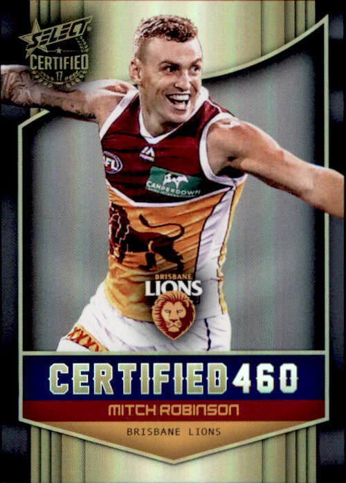 Mitch Robinson, Certified 460, 2017 Select AFL Certified