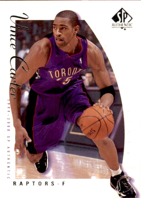 Vince Carter, 1999-00 Upper Deck SP Authentic Basketball NBA