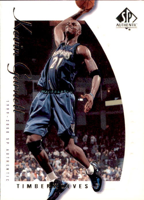 Kevin Garnett, 1999-00 Upper Deck SP Authentic Basketball NBA