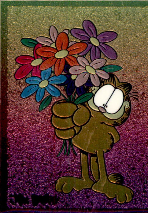 Garfield Promo Card #2, 1995 Krome Productions