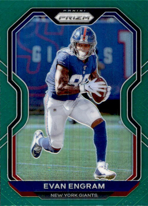 Evan Engram, Green Prizm, 2020 Panini Prizm Football NFL