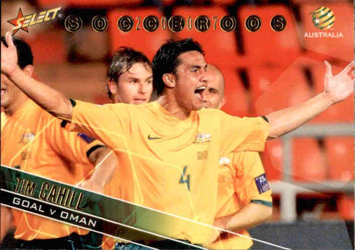 Tim Cahill, #SR25, Socceroos, 2007 Select A-League Soccer