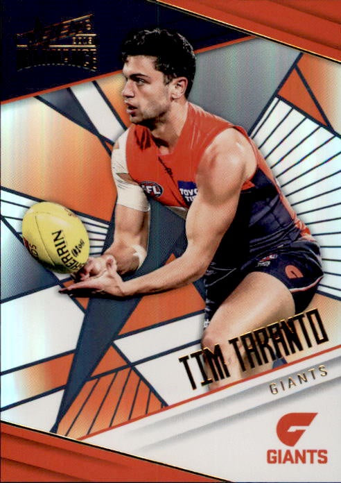 Tim Taranto, Holofoil Parallel, 2019 Select AFL Dominance 106