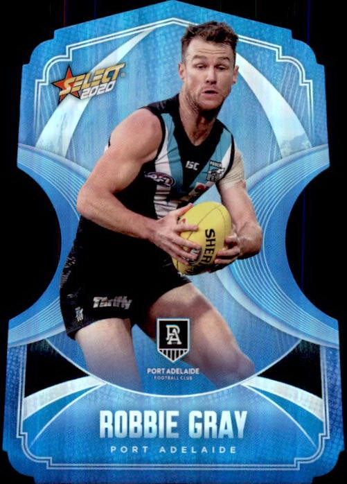 Robbie Gray, Ice Blue Diecuts, 2020 Select AFL Footy Stars