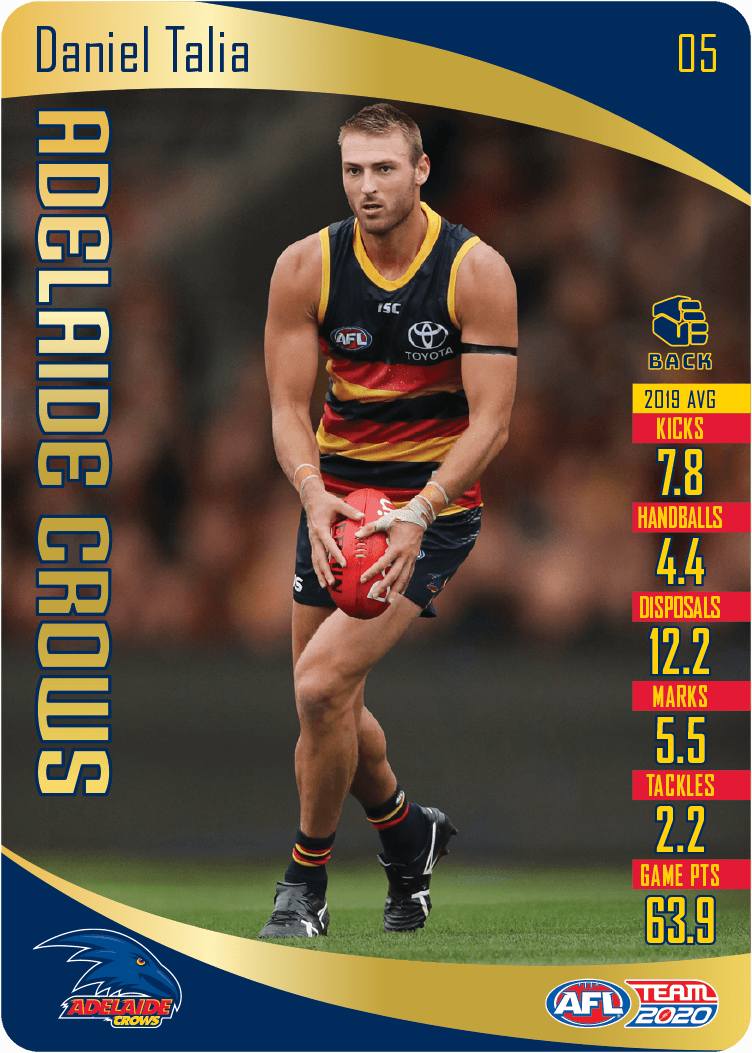 Daniel Talia, Gold, 2020 Teamcoach AFL