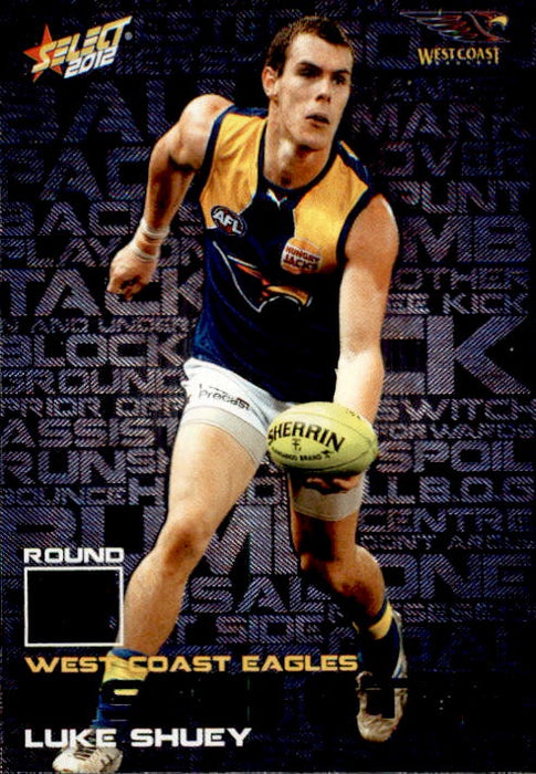 Luke Shuey, Rising Star, 2012 Select AFL Champions