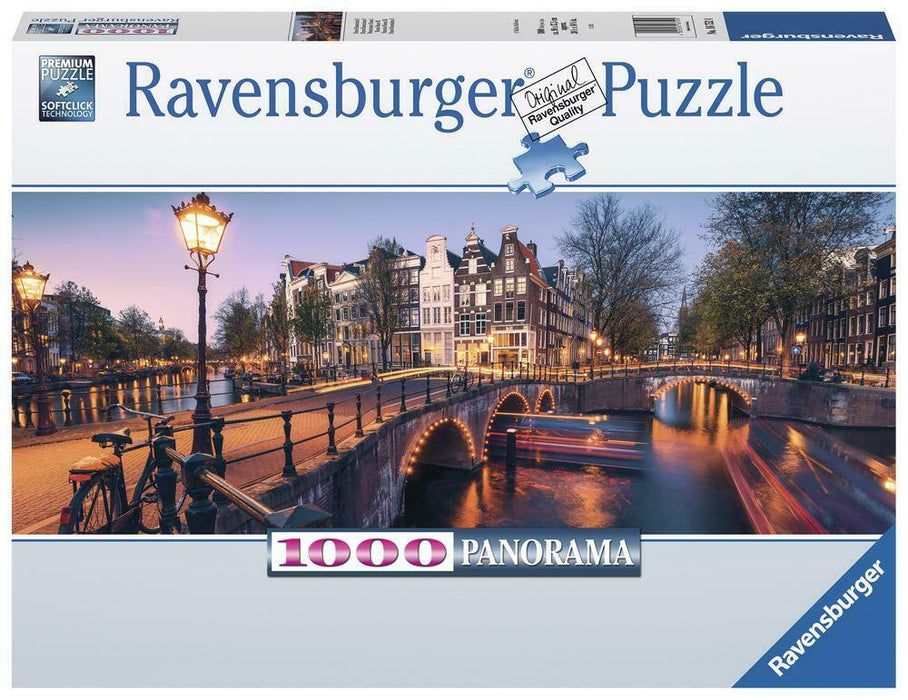Ravensburger - Evening in Amsterdam - 1000 Piece Jigsaw Puzzle