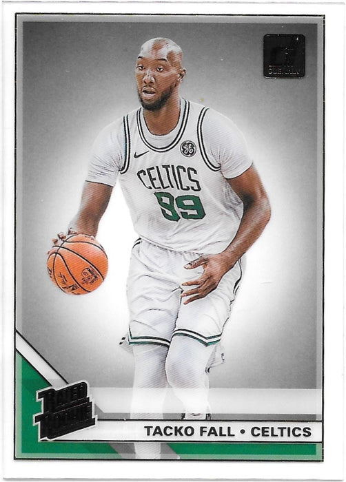 Tacko Fall, Gold Rated Rookie, 2019-20 Panini Clearly Donruss Basketball NBA