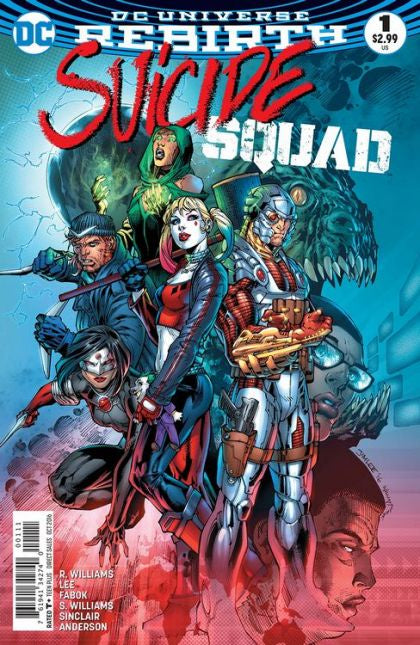 DC Universe Rebirth, Suicide Squad, Vol. 4, #1 Comic