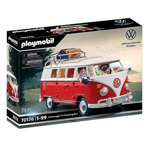 Playmobil 70176 - Volkswagen T1 Camper Van Camping Bus Playset