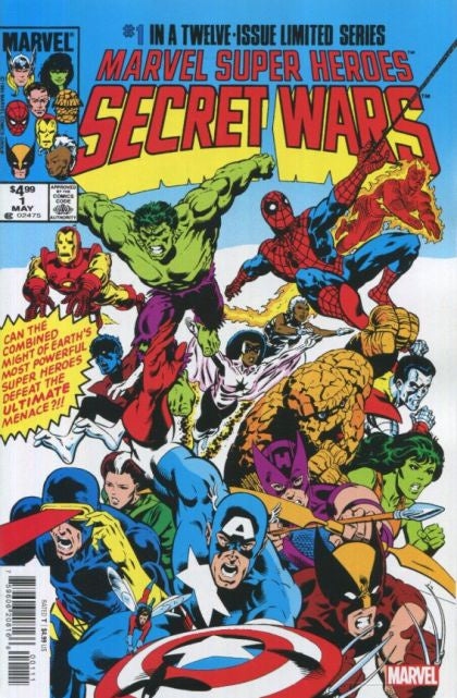 Marvel Super Heroes Secret Wars, #1 Facsimile Comic