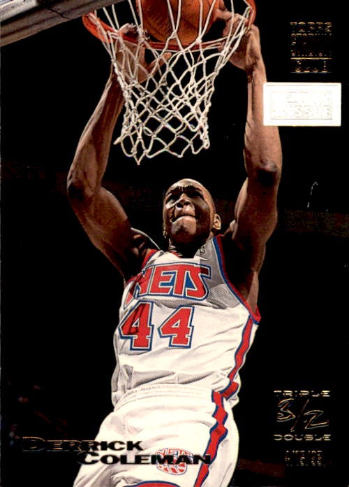Derrick Coleman, 1st Day Issue, 1993-94 Topps Stadium Club Basketball NBA