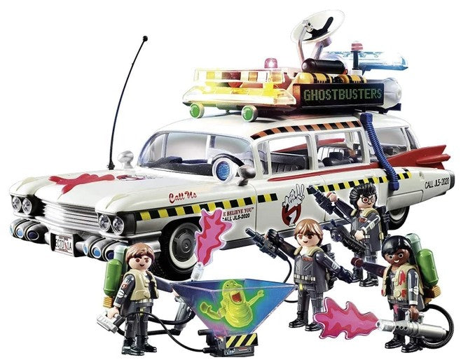 Playmobil 70170 - Ghostbusters Ecto-1A Car - Ghostbusters 2 Movie Lights & Sound