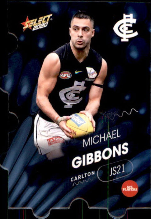 JS21 Michael Gibbons, Jigsaw, 2020 Select AFL Footy Stars