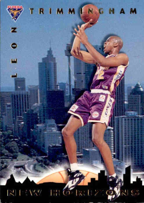 Leon Trimmingham, New Horizons, 1994 Futera NBL Basketball