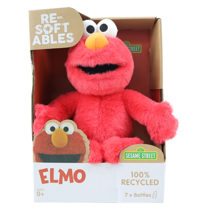 ELMO, Sesame Street Re-Softables Plush