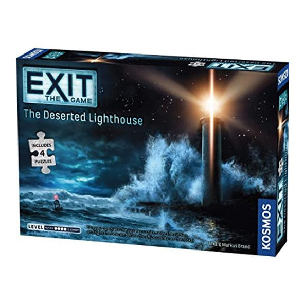 Exit the Game The Deserted Lighthouse (Jigsaw Puzzle and Game)