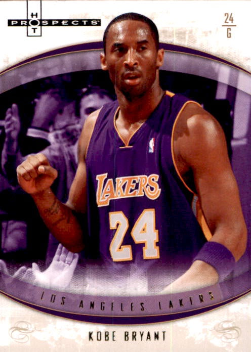 Kobe Bryant, Gold Parallel, 2007-08 Fleer Hot Prospects Basketball NBA