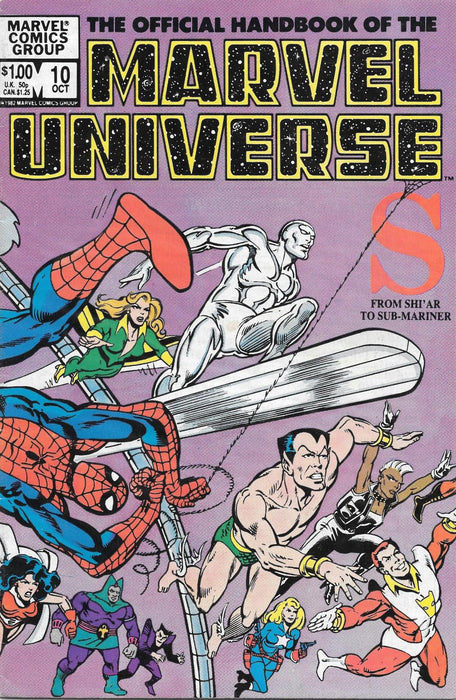 The Official Handbook of the Marvel Universe, #10 Comic