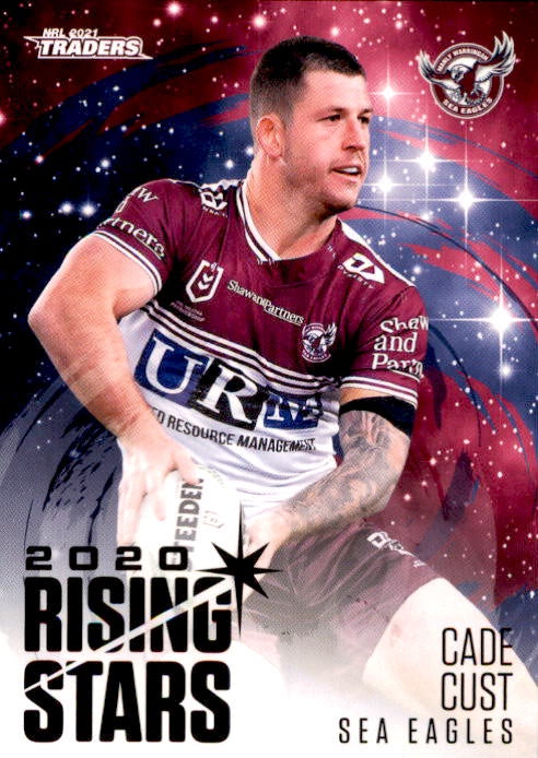 Cade Cust, Rising Stars, 2021 TLA Traders NRL