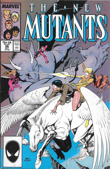 The New Mutants #56 Comic