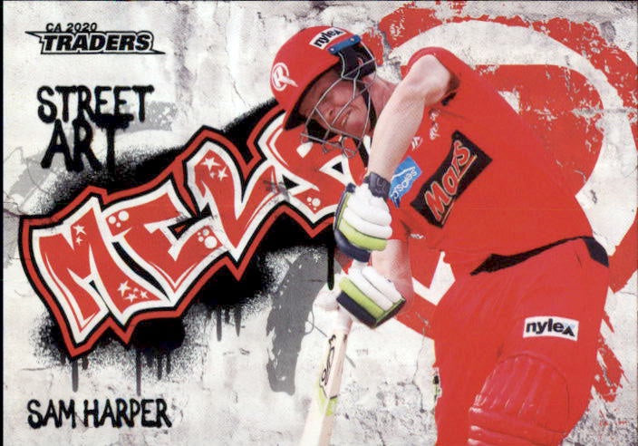 Sam Harper, Street Art, 2020-21 TLA Cricket Australia and BBL
