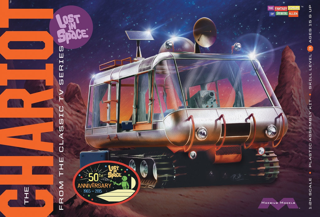 Lost in Space Chariot Plastic Model Kit, 1:24 Scale