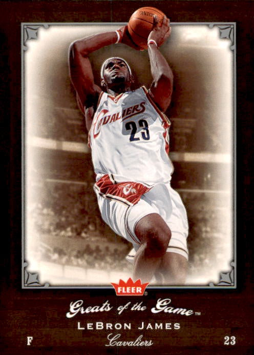 Lebron James, 2005-06 Fleer Greats of the Game Basketball NBA