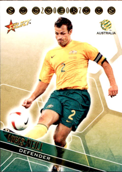 Lucas Neill, #SR16, Socceroos, 2007 Select A-League Soccer