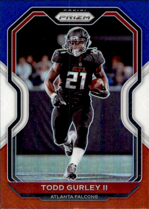 Todd Gurley II, Red White Blue Prizm, 2020 Panini Prizm Football NFL