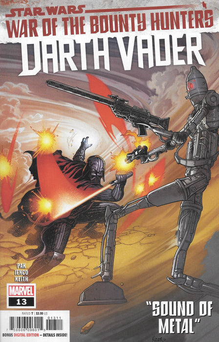 Star Wars Darth Vader War of the Bounter Hunters Sound of Metal #13 Comic