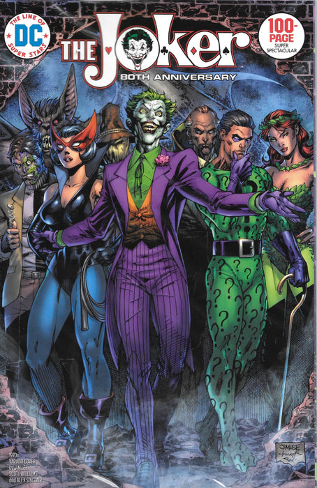 The Joker 80th Anniversary 100 Page Super Spectacular #1, 1970's Jim Lee Cover, Comic Book