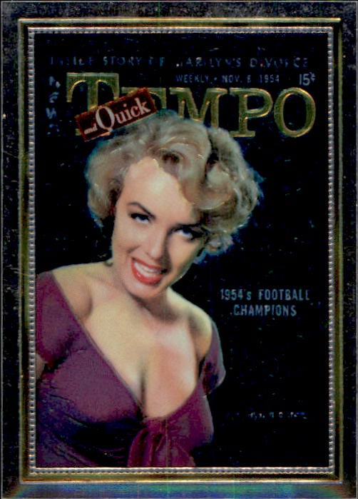 Marilyn Monroe, Cover Girl Chrome 'A Few Special Moments', 1994 Sports Time