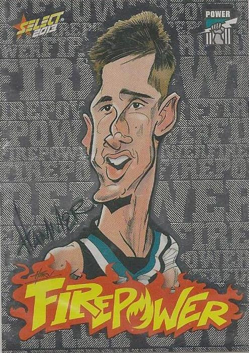 Hamish Hartlett, Firepower Caricature, 2013 Select AFL Champions