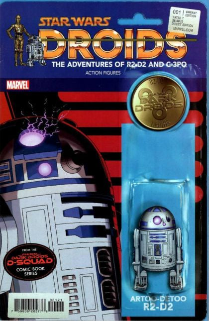 Star Wars: Dark Droids - D-Squad #1, R2-D2 Action Figure Variant Comic