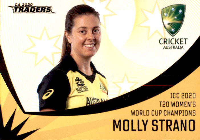 Molly Strano, 2020 T20 World Champions, 2020-21 TLA Cricket Australia and BBL