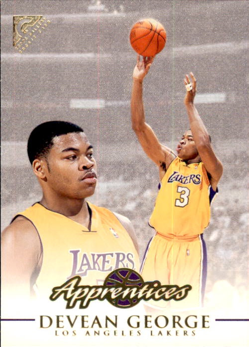 Devean George, Apprentices, 2000-01 Topps Gallery NBA Basketball